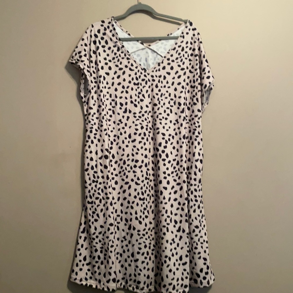 Spotted dress